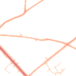 Daytime road noise heatmap for NR20 4BX