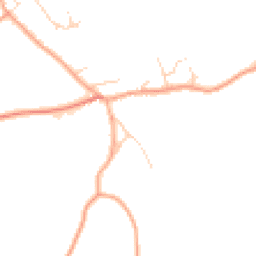 Daytime road noise heatmap for NR20 4DT