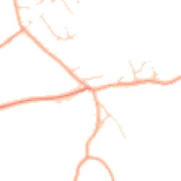 Daytime road noise heatmap for NR20 4DU