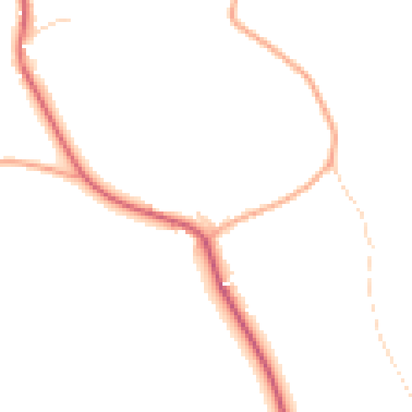 Daytime road noise heatmap for NR20 4FB
