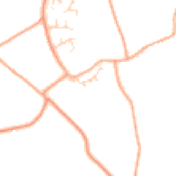 Daytime road noise heatmap for NR20 4FH