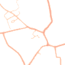 Daytime road noise heatmap for NR20 4FQ