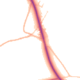 Daytime road noise heatmap for NR20 4FY