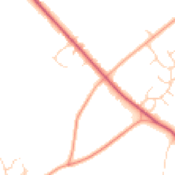 Daytime road noise heatmap for NR20 4FZ