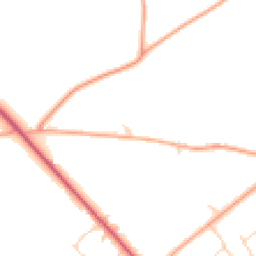 Daytime road noise heatmap for NR20 4GB