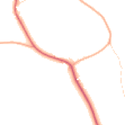 Daytime road noise heatmap for NR20 4HP