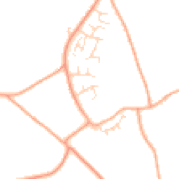 Daytime road noise heatmap for NR20 4LY