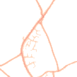 Daytime road noise heatmap for NR20 4NL