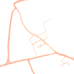 Daytime road noise heatmap for NR20 4PF