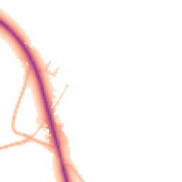 Daytime road noise heatmap for NR20 4QP