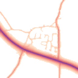 Daytime road noise heatmap for NR20 4SF