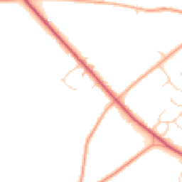Daytime road noise heatmap for NR20 4SR