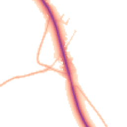 Daytime road noise heatmap for NR20 4ST