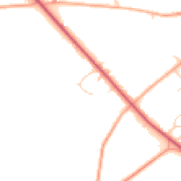 Daytime road noise heatmap for NR20 4TD
