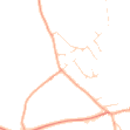 Daytime road noise heatmap for NR20 4TP