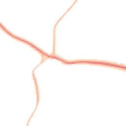 Night-time road noise heatmap for NR20 5AJ