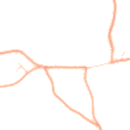 Daytime road noise heatmap for NR20 5AS