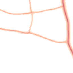 Daytime road noise heatmap for NR20 5DS
