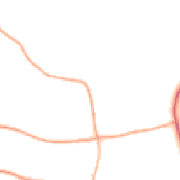 Daytime road noise heatmap for NR20 5DX