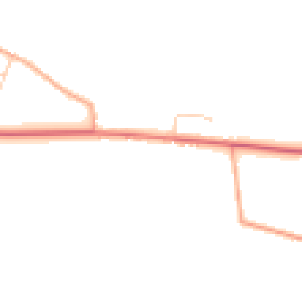 Daytime road noise heatmap for NR20 5FB