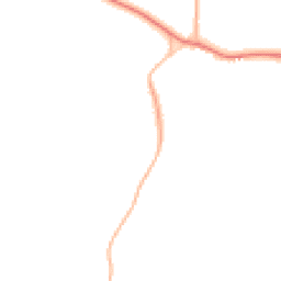 Night-time road noise heatmap for NR20 5FD