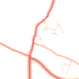 Daytime road noise heatmap for NR20 5HX