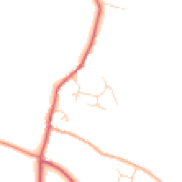 Daytime road noise heatmap for NR20 5JH