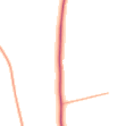 Daytime road noise heatmap for NR20 5JZ