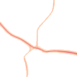 Night-time road noise heatmap for NR20 5PQ
