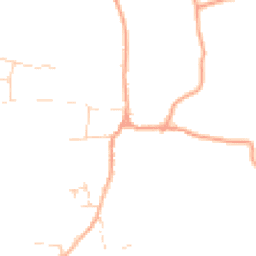 Daytime road noise heatmap for NR20 5RU