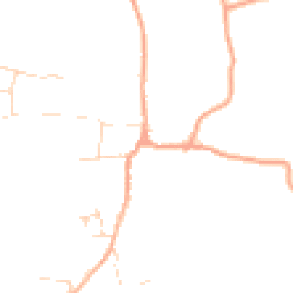Daytime road noise heatmap for NR20 5RU