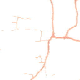 Daytime road noise heatmap for NR20 5SE