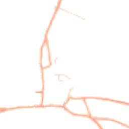 Daytime road noise heatmap for NR20 5TA