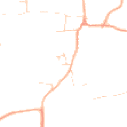 Daytime road noise heatmap for NR20 5TJ