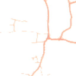 Daytime road noise heatmap for NR20 5TN
