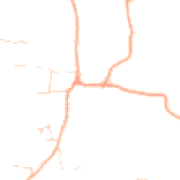 Daytime road noise heatmap for NR20 5TR