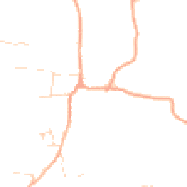 Daytime road noise heatmap for NR20 5TR