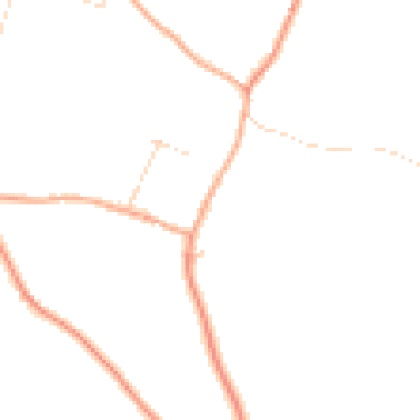 Daytime road noise heatmap for NR21 0AA