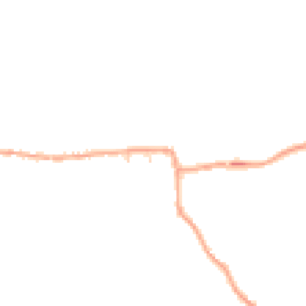 Daytime road noise heatmap for NR21 0AE