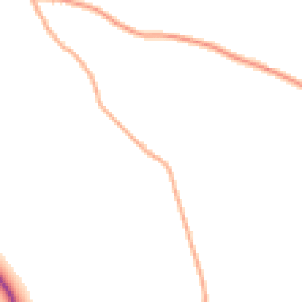 Daytime road noise heatmap for NR21 0AG