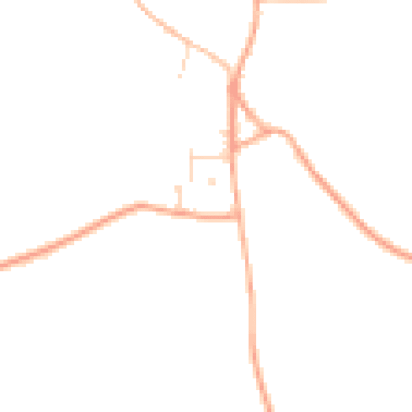Daytime road noise heatmap for NR21 0AP