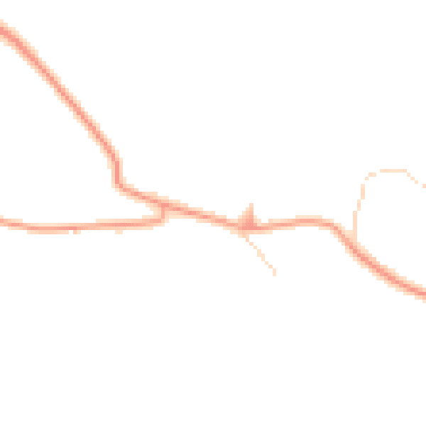 Daytime road noise heatmap for NR21 0AS