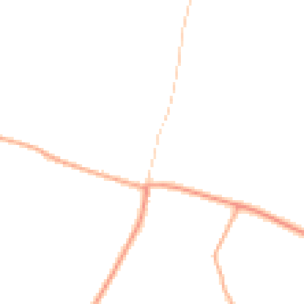 Daytime road noise heatmap for NR21 0AT