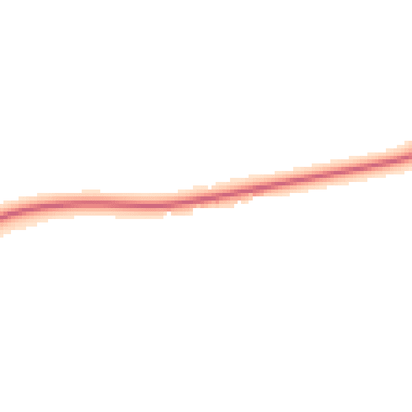Night-time road noise heatmap for NR21 0BD