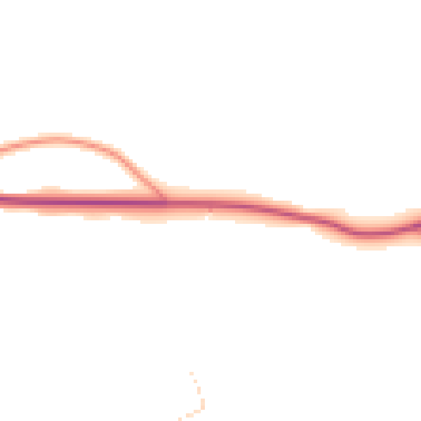 Daytime road noise heatmap for NR21 0BH
