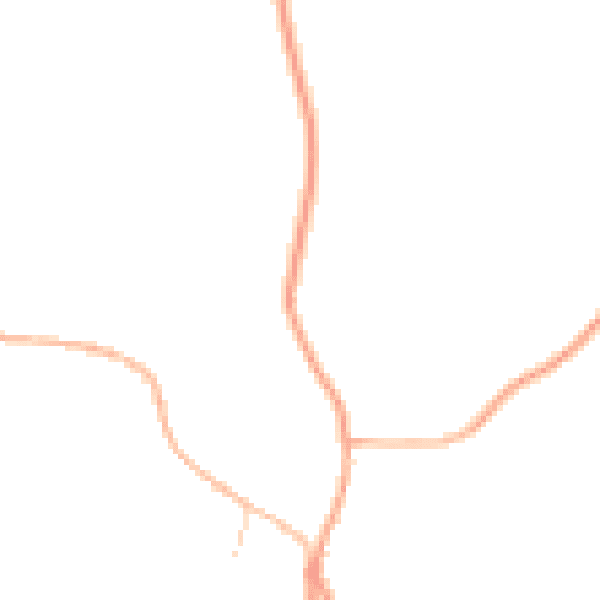 Daytime road noise heatmap for NR21 0DJ