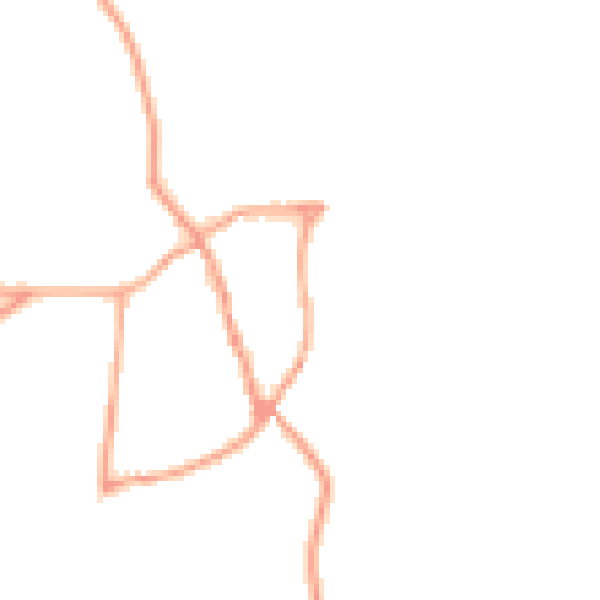Daytime road noise heatmap for NR21 0HJ