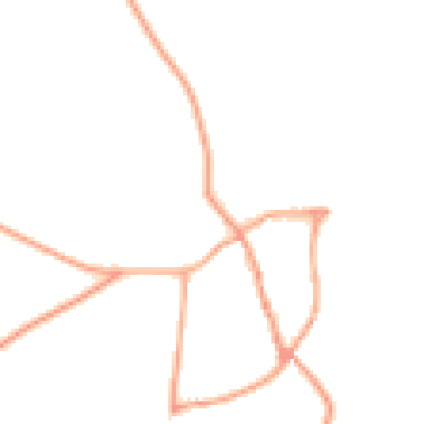 Daytime road noise heatmap for NR21 0HL
