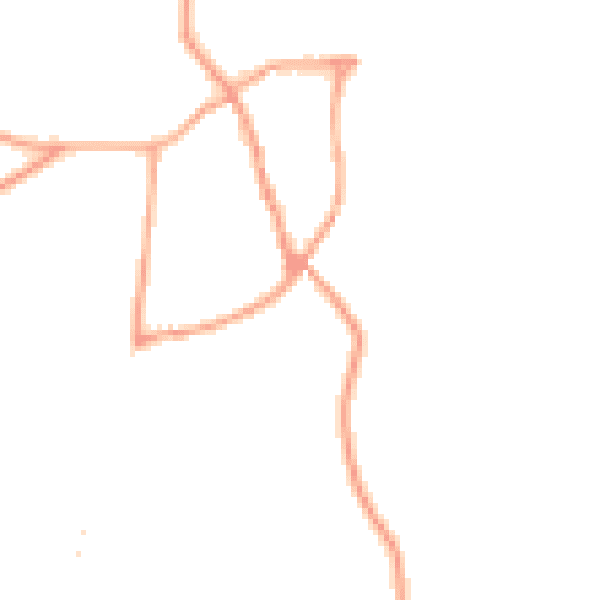 Daytime road noise heatmap for NR21 0HQ