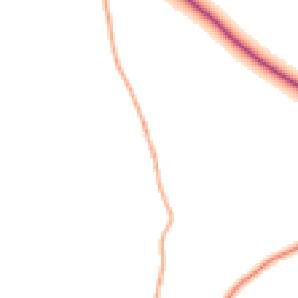 Daytime road noise heatmap for NR21 0LS